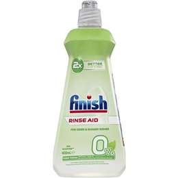 Finish 0% Rinse Aid 400ml