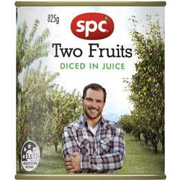 SPC Two Fruits in Juice 825g