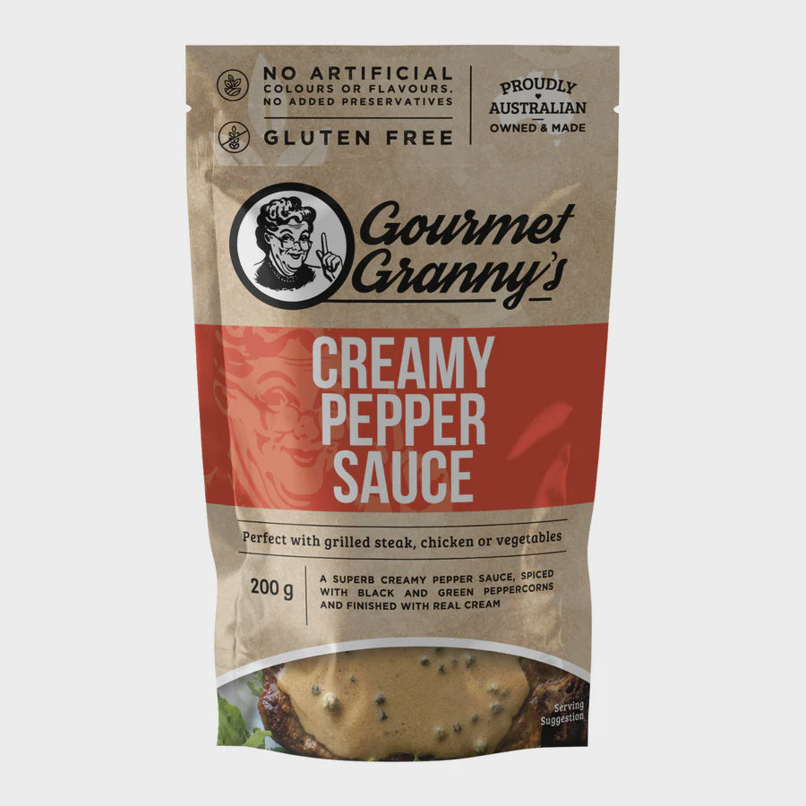 Gourmet Grannys Creamy Pepper Sauce 200g