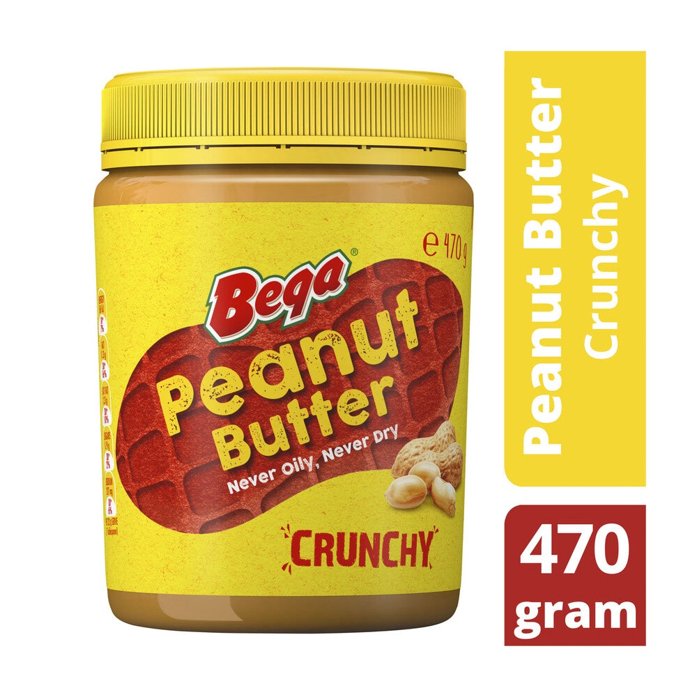 Bega Crunchy Peanut Butter 470g