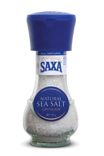 Saxa Sea Salt Grinder 90g