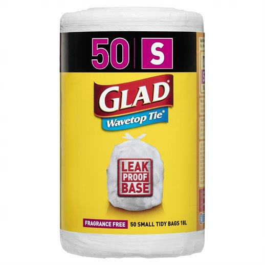 Glad Wavetop Kitchen Tidy Bags Small 50pk
