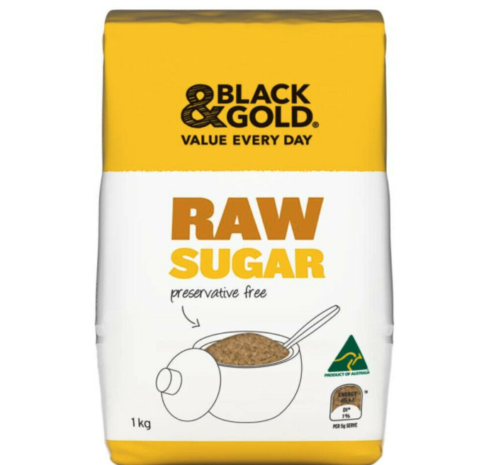 Black & Gold Raw Sugar 1Kg