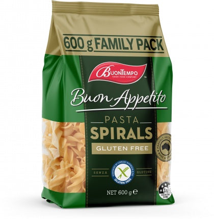 Buontempo Spirals Gluten Free Pasta 600g