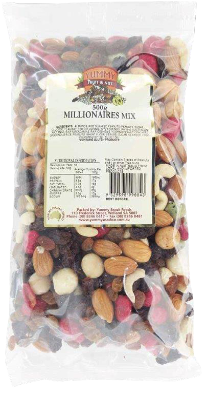 Yummy Millionaires Nut Mix 500g