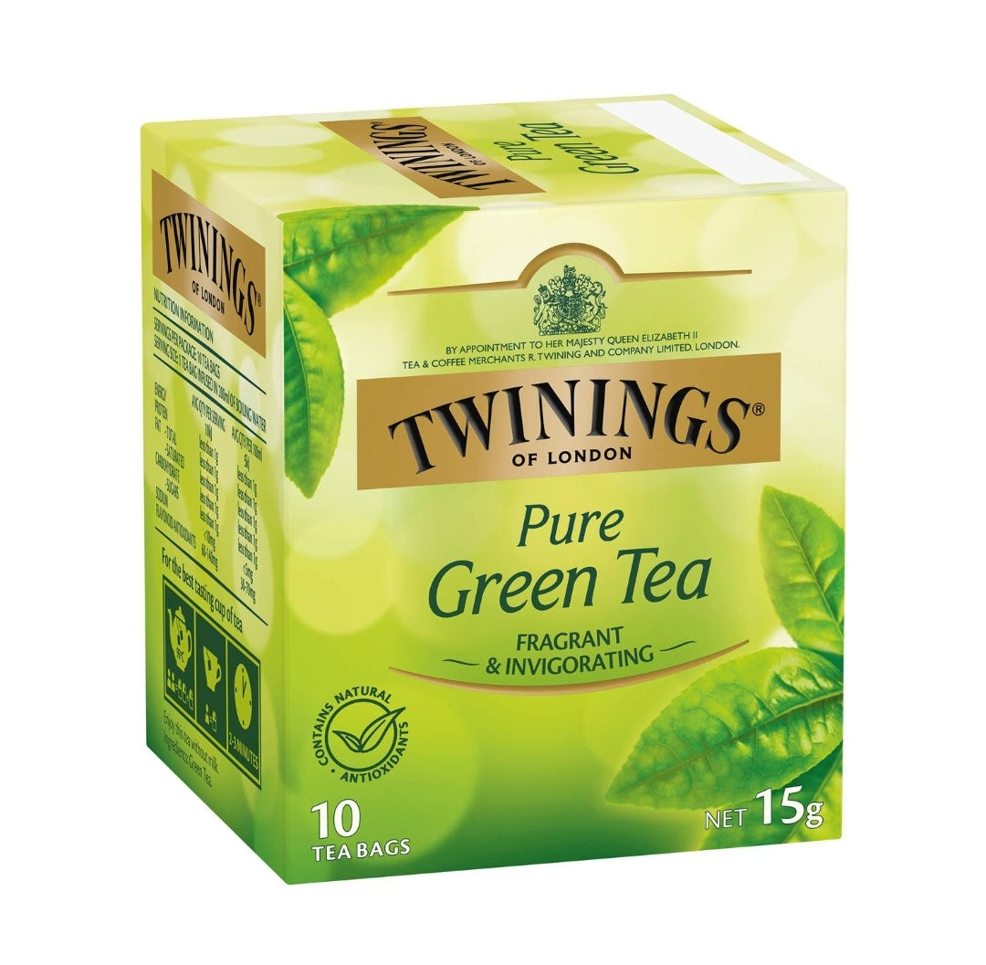 Twinings Pure Green Tea Bags 10 pk