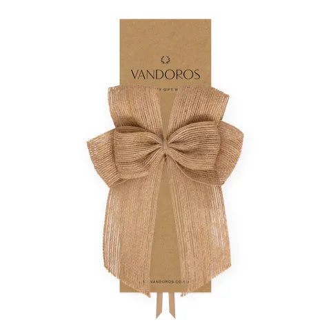 Hessian Gift Bow