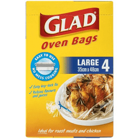 Glad Oven Bags Large 4pk