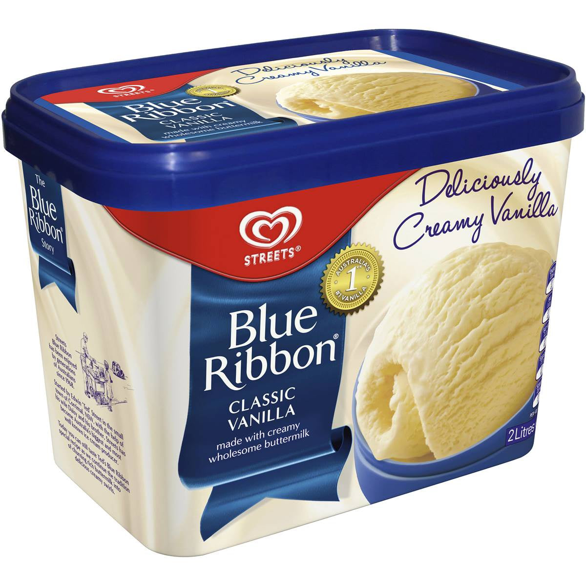 Streets Blue Ribbon Ice Cream 2L