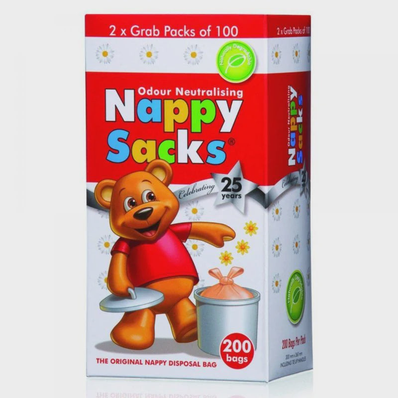 Nappy Sacks Disposal Nappy Bags 200pk