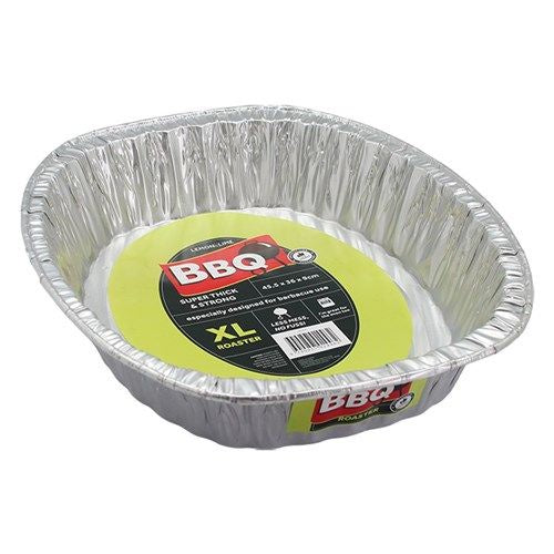 Lemon & Lime Alfoil Roaster Pan Large Oval 45.5cm x 36cm x 9cm