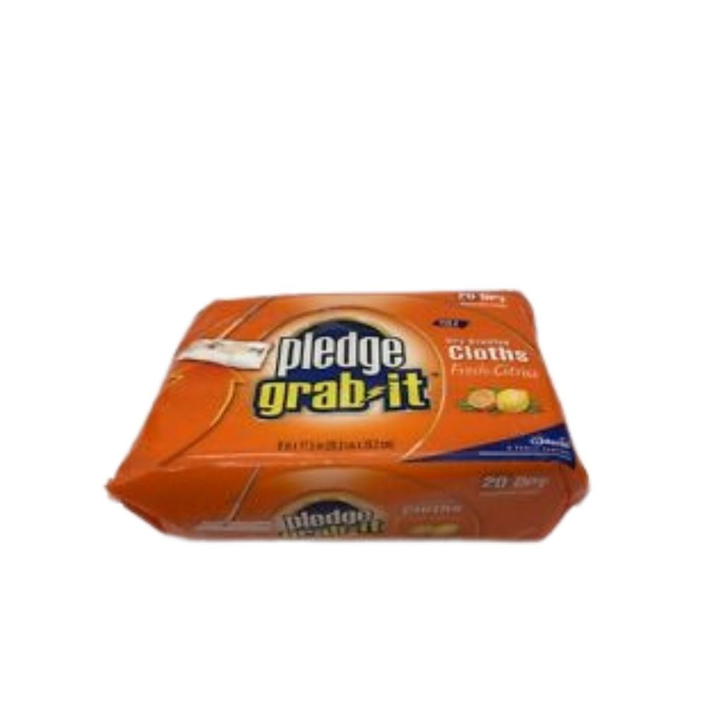 Pledge Grab-it  Dusting Cloths Fresh Citrus 20 Pack