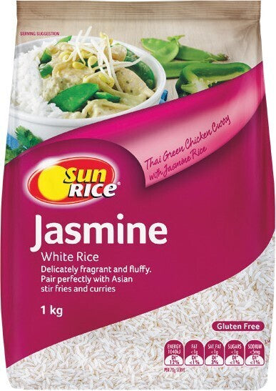 Sunrice Jasmine Rice 1kg