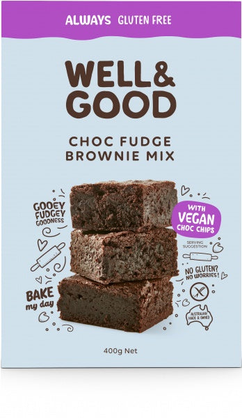 Well And Good Choc Fudge Brownie Mix GF 400g